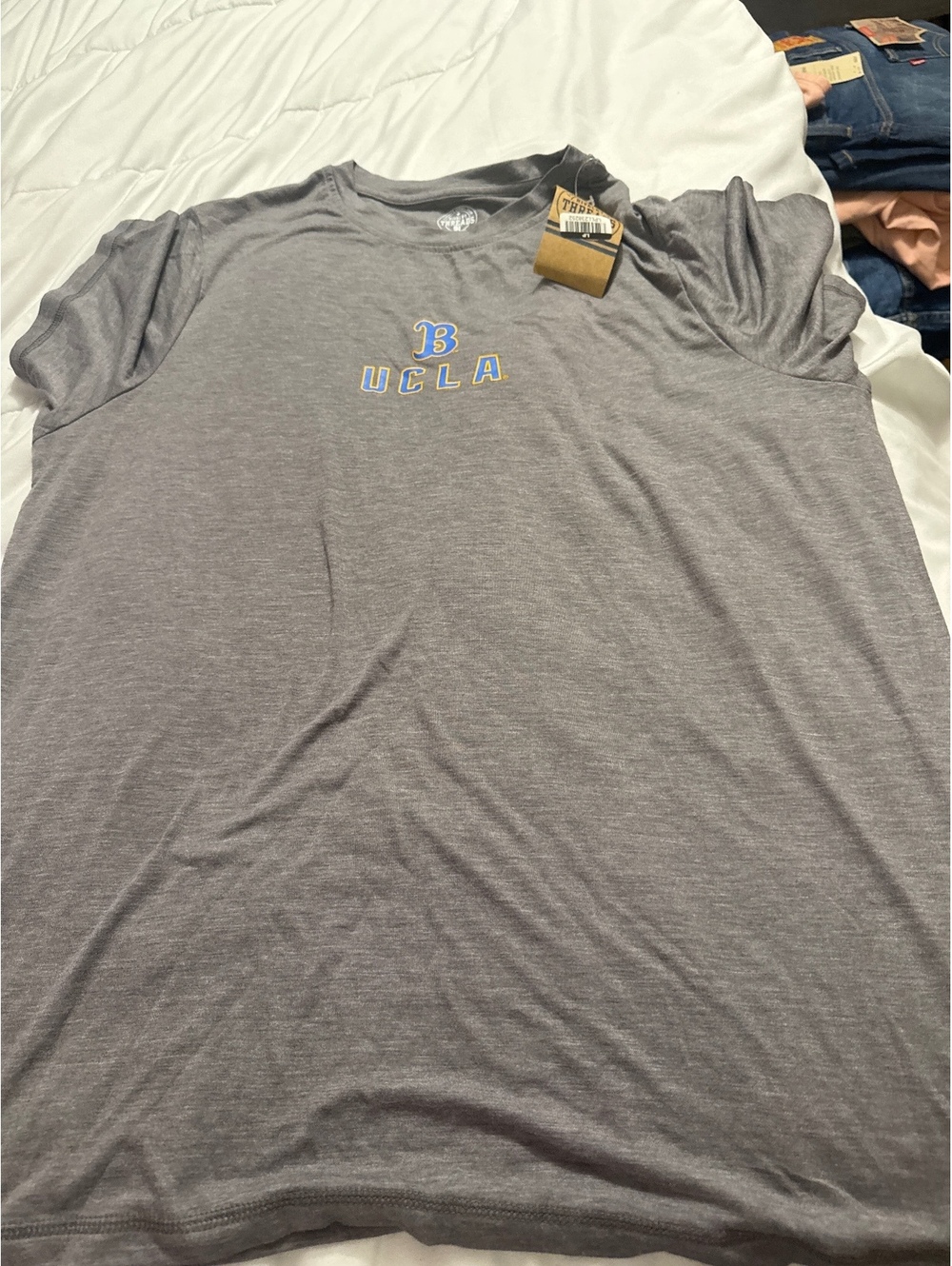 Rivalry Threads UCLA Grey T-Shirt Large
